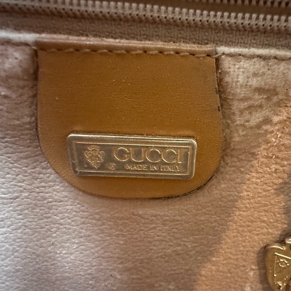 Vintage GUCCI web GG monogram coated mini crossbody bag. - Picture 10 of 16